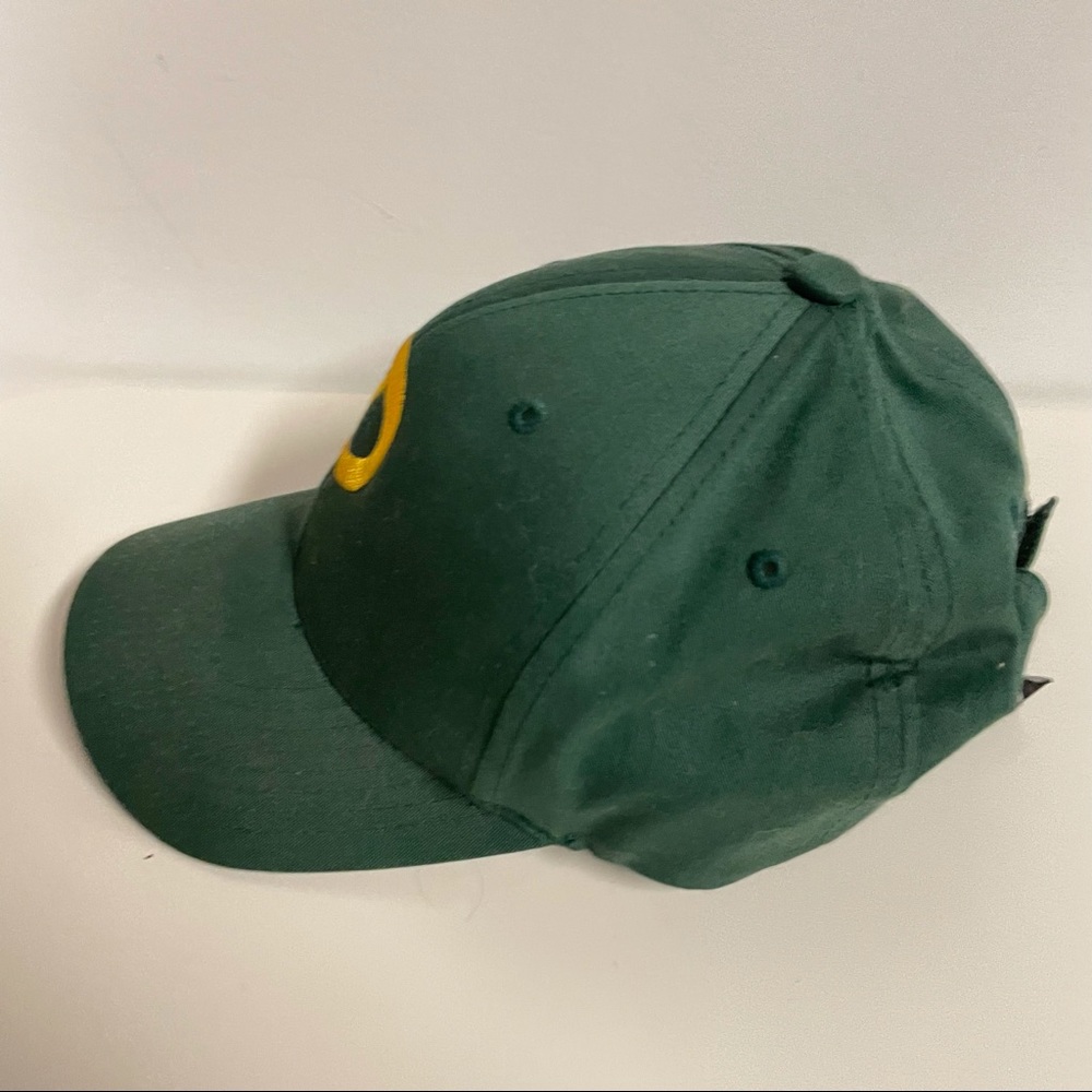 Vintage gold and green P baseball hat unisex 90s - Picture 4 of 10